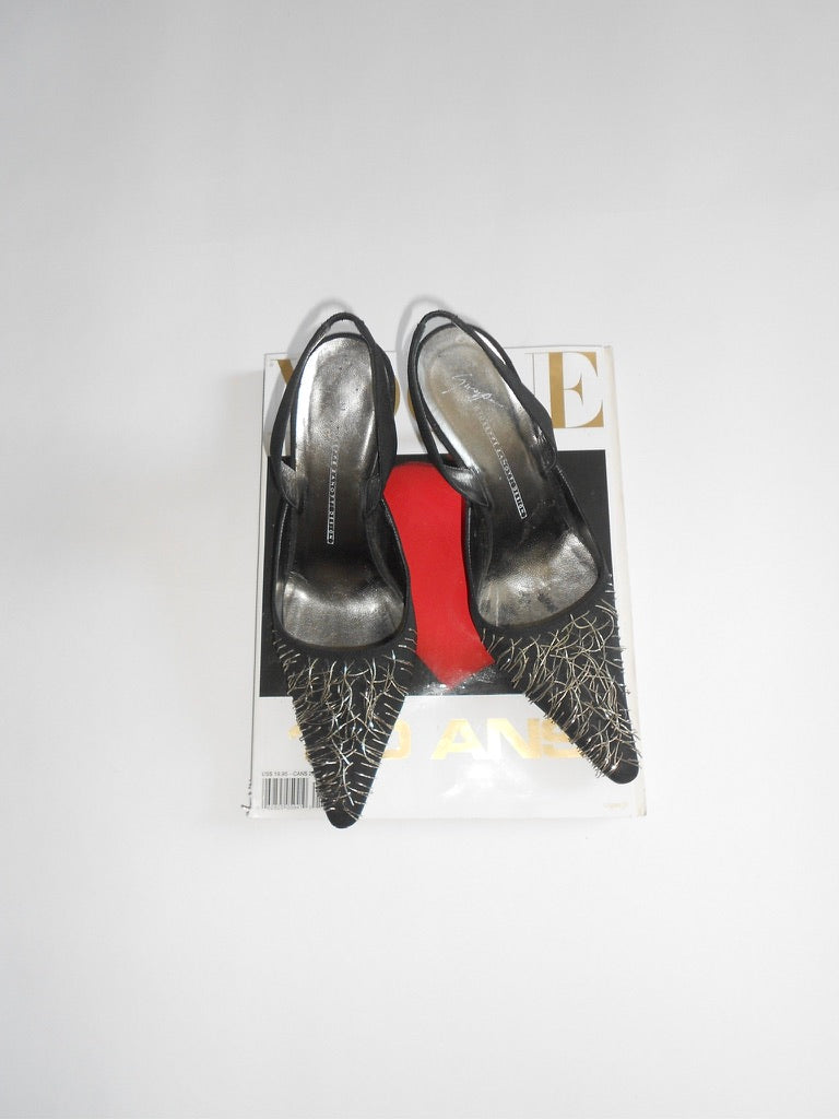 Giuseppe Zanotti Fringe Slingbacks