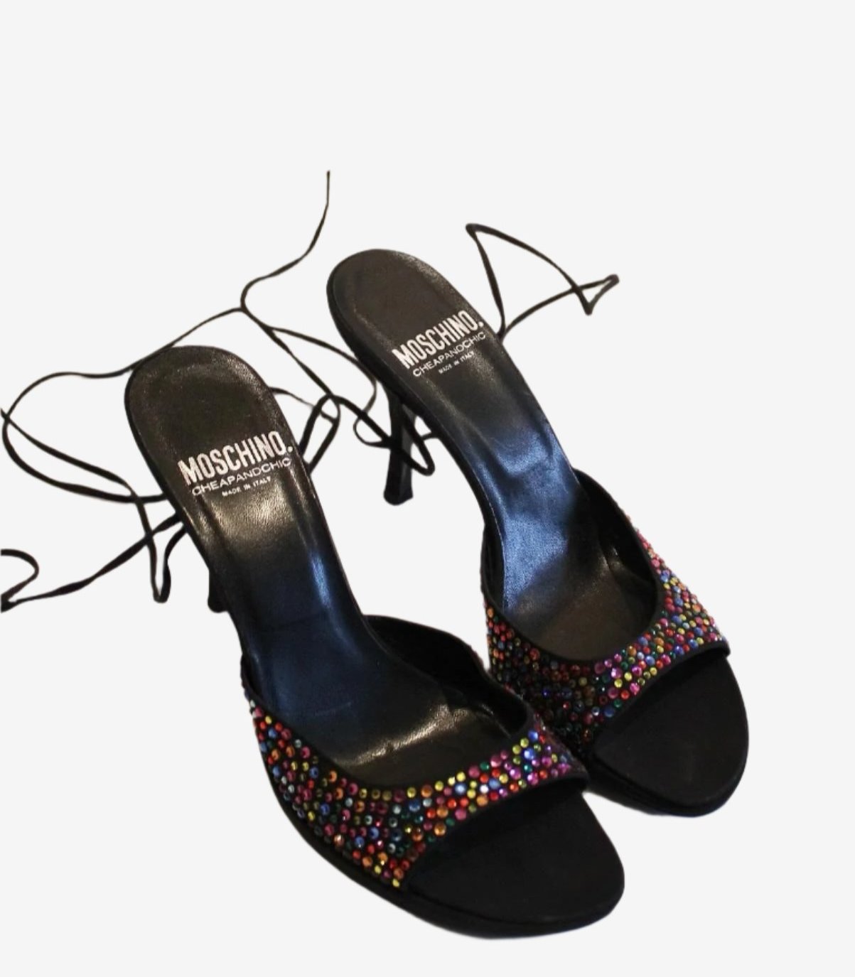 MOSCHINO CHEAP AND CHIC フラットシューズ MOSCHINO CHEAP & CHIC SANDALS - HOTMESS Lonsdale denim