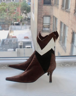 Cadadei Suede Booties