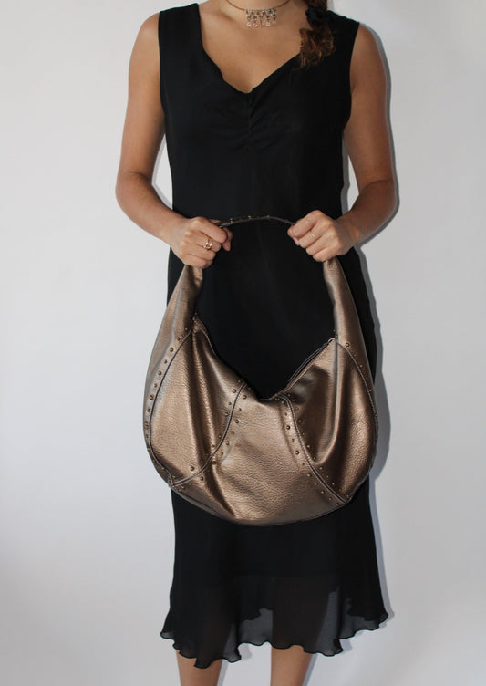 '00s Metallic Hobo Bag