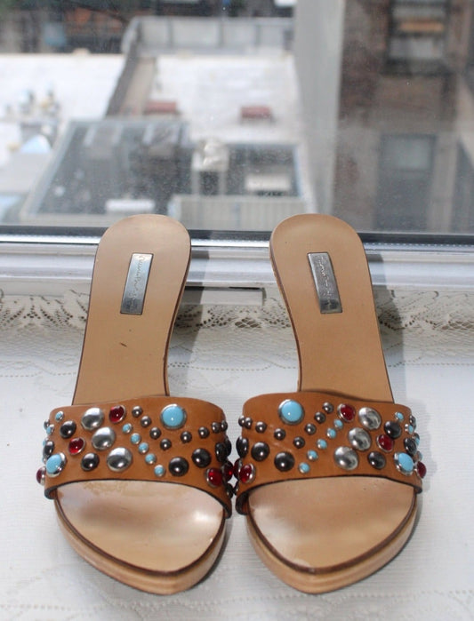 Studded Mario Bologna Heels