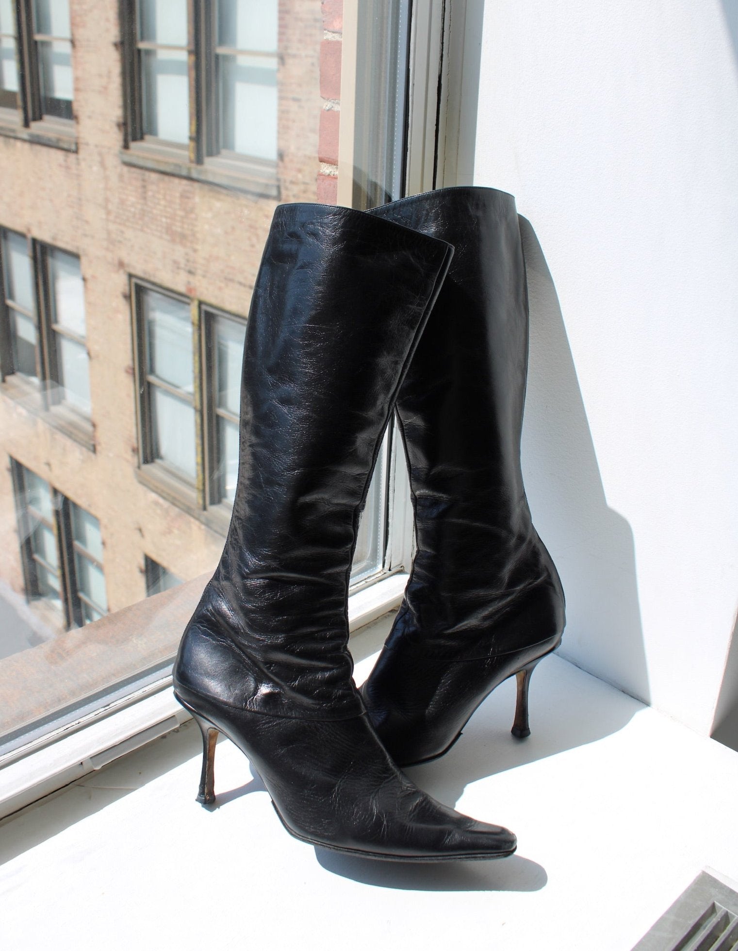 Cheapest Jimmy Choo leather boots