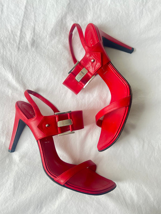 Red Casadei Heels